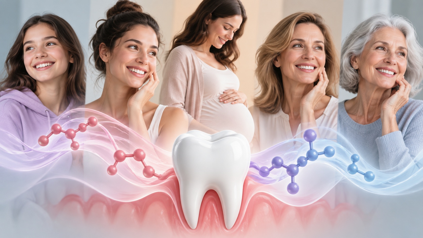 Canvis hormonals i salut dental Com afecten les hormones la nostra boca