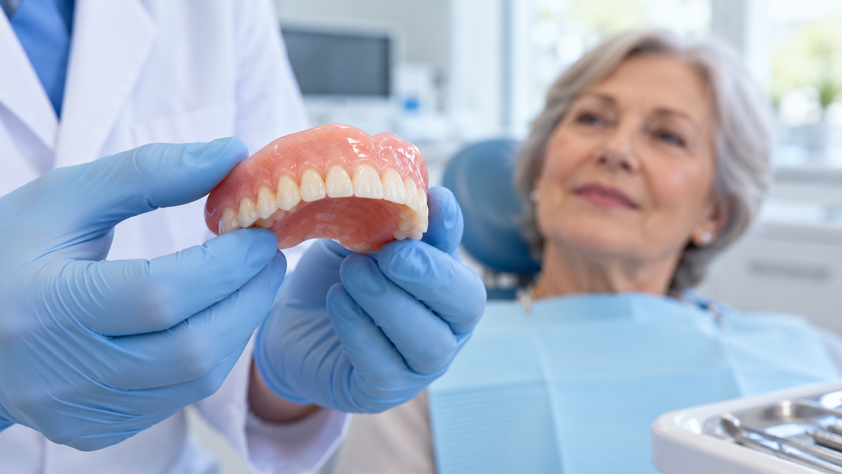 Estomatitis protètica. Causes, símptomes i com cuidar la boca si portes dentadura postissa